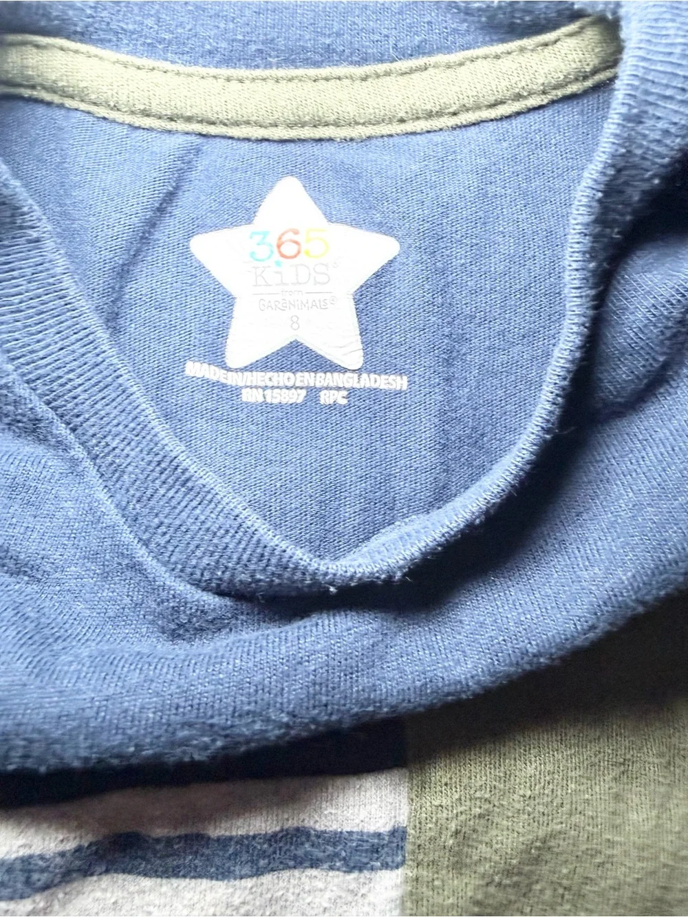 365 kids. Long sleeve size 8